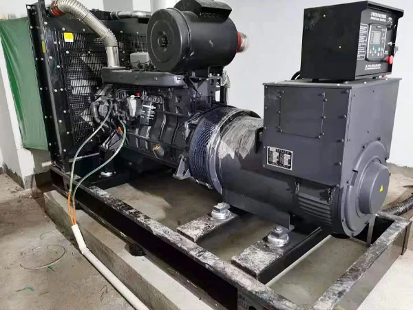 Po vypnutí inspekce 800 kW generátoru nafty